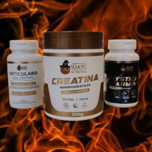 Kit Creatina, Termogênico e Colágeno tipo 2