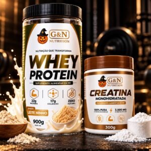 Combo Performace WHEY PROTEIN + CREATINA